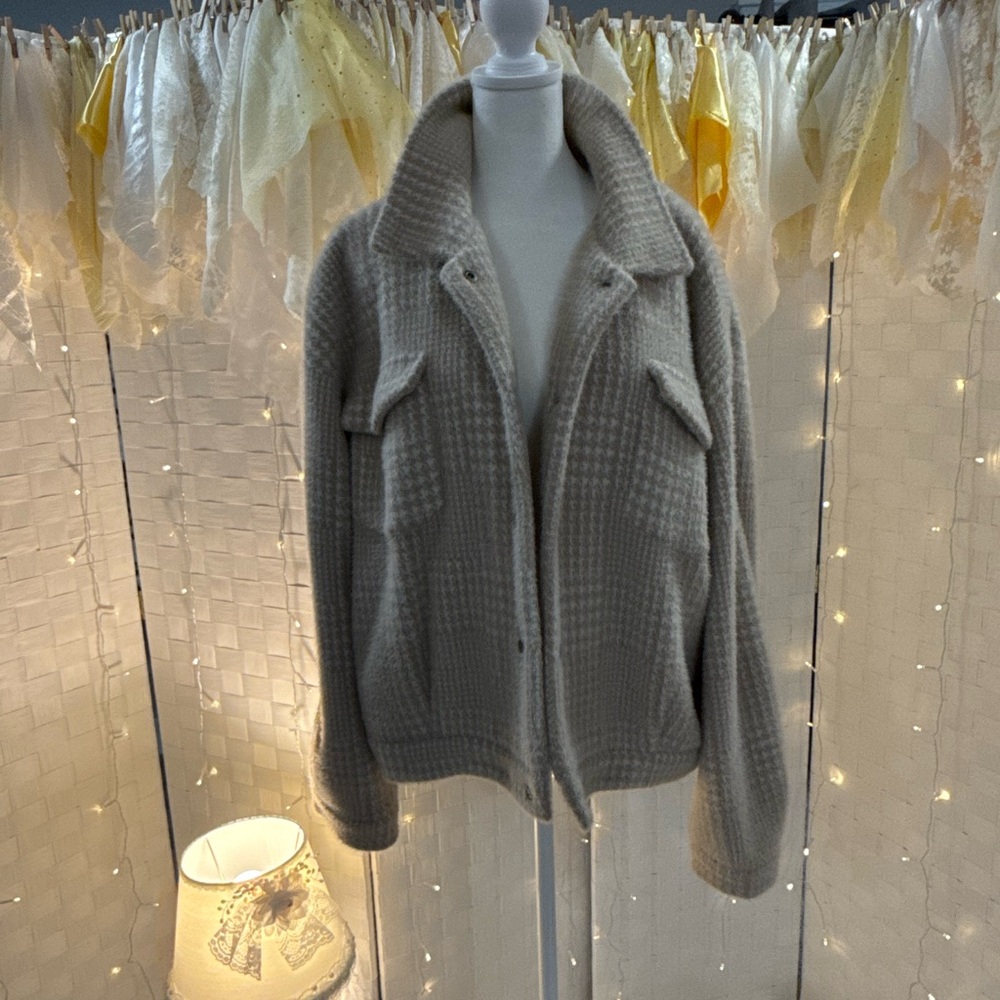 DownEast Cream Teddy Jacket